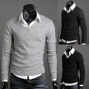 VNECK SWEATER